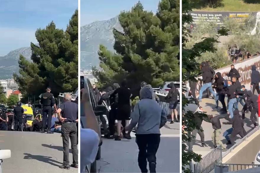 Masovna tučnjava Torcide i BBB-a na Pujankama: više od 100 privedenih uoči derbija:slika