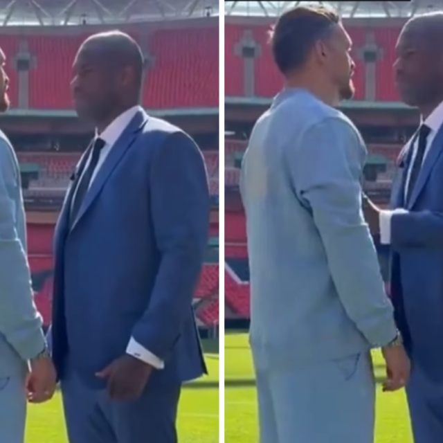 Dubois odgurnuo Usika na sučeljavanju: tenzije ili samo loša gluma?